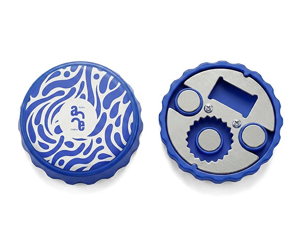 Abridor de Garrafa Personalizado em Forma de Tampa