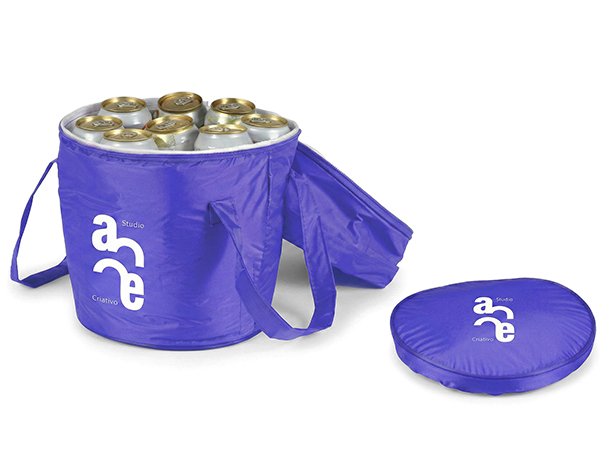 Mini Balde Térmico Dobrável