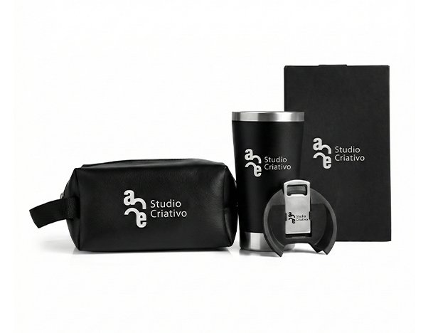 Kit Necessaire E Copo T�rmico - 2 P�s